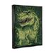 Zoomie Kids Green Abstract T-Rex by Nidhi Wadhwa Canvas | 31 H x 25 W x 1.7 D in | Wayfair 5DF8C99157E9486E989F98DD051B27E2
