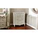 Ophelia & Co. Deckerville 4 - Drawer Dresser Wood in Brown/White | 34 H x 32 W x 17 D in | Wayfair FA5F2C8000064E2E82589B35FA6559AF
