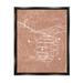 Wrought Studio™ Beehive Line Doodle Framed Floater Canvas Wall Art by Lil' Rue Canvas in Brown | 31 H x 25 W x 1.7 D in | Wayfair