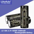 LiitoKala – batterie Rechargeable Lii-18A 18500 1500mAh 3.7 V 3 pièces Rechargeable lithium-ion