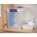 Sterilite Clear View Storage Container Tote w/Latching Lid Plastic in Indigo/White | 6,27 Quart | Wayfair 17631706