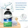 30/60/90 fogli di carta per bucato ecologica e biodegradabile detersivo per bucato per uso