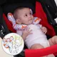 0-3 years old baby travelling baby stroller pillow cartoon pattern U-shaped pillow head protection