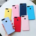 Étui en silicone souple pur pour documents coque pour Huawei Y6 Prime 2018 Y5 Y6 Y7 Prime Y9 2018