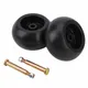 2Pcs DECK WHEELS Axle Bolts 5inch For Hustler For Murray For Toro Ride On Mowers Garden Power Tool
