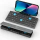 JOMAA Pocket Folding Bluetooth Mobile Phone Keyboard Wireless Keyboard Foldable Wireless Keyboard