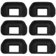 6X Camera Eyepiece Eyecup 18Mm Eb Replacement Viewfinder Protector For Canon Eos 80D 70D 60D 77D 50D