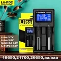 Liitokala LII - Pd2 LCD 18650 chargeur 3.7v 18350 18500 21700 25500 26650 1.2v AA AAA Nimh Li - ion