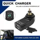 Chargeur USB pour moto Hella DIN adaptateur secteur pour touristes prise BMW Kunder S S1000Poly