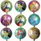10pcs 18inch Disney Princess Snow White Jasmine Helium Foil Balloons Girls Toys Birthday Decoration