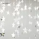 Guirlandes en Papier Or et Argent Étoile Brillante de 4m Décoration de ixd'Anniversaire Décor