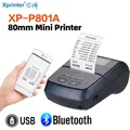 Mini Portable handheld POS thermal Bluetooth bill XP-801 80mm printer for Android iOS Windows system