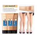 2024 Leg Makeup Body Foundation Lotion Even Skin Tone Waterproof Long Lasting Body Tanning Cream
