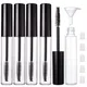 5PCS 5ml 10ml Empty Mascara Tube with Eyelash Wand Eyelash Cream Container with Funnels Transfer