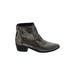 Dolce Vita Ankle Boots: Silver Shoes - Women's Size 9