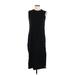 Universal Thread Casual Dress - Midi: Black Dresses - Women's Size Medium