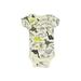 Gerber Organic Short Sleeve Onesie: Ivory Bottoms - Size 3-6 Month