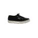 Superga Sneakers: Black Color Block Shoes - Women's Size 10 - Round Toe