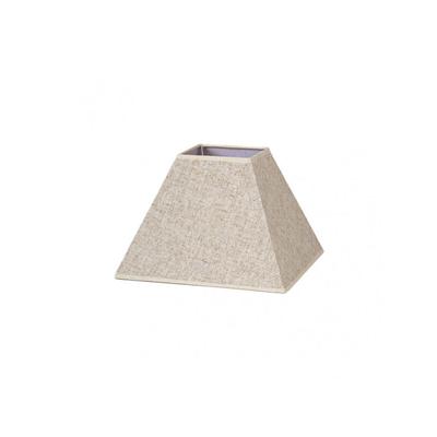 Senko - Lampenschirm pyramide tenorio e27 leinen beige 35dx15dx25h Image