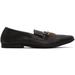 Black Tassel Bit Loafers