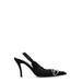 D-venus Logo Plaque Slingback Pumps