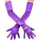 Gants en satin pour femmes adultes, mitaines longues et sexy, pour soirée, robe de mariée élégante