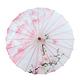 parasol en tissu de soie (pivoine de 33 pouces) - parapluie en papier de style japonais chinois - pour les mariages et la protection solaire personnelle asdf noël