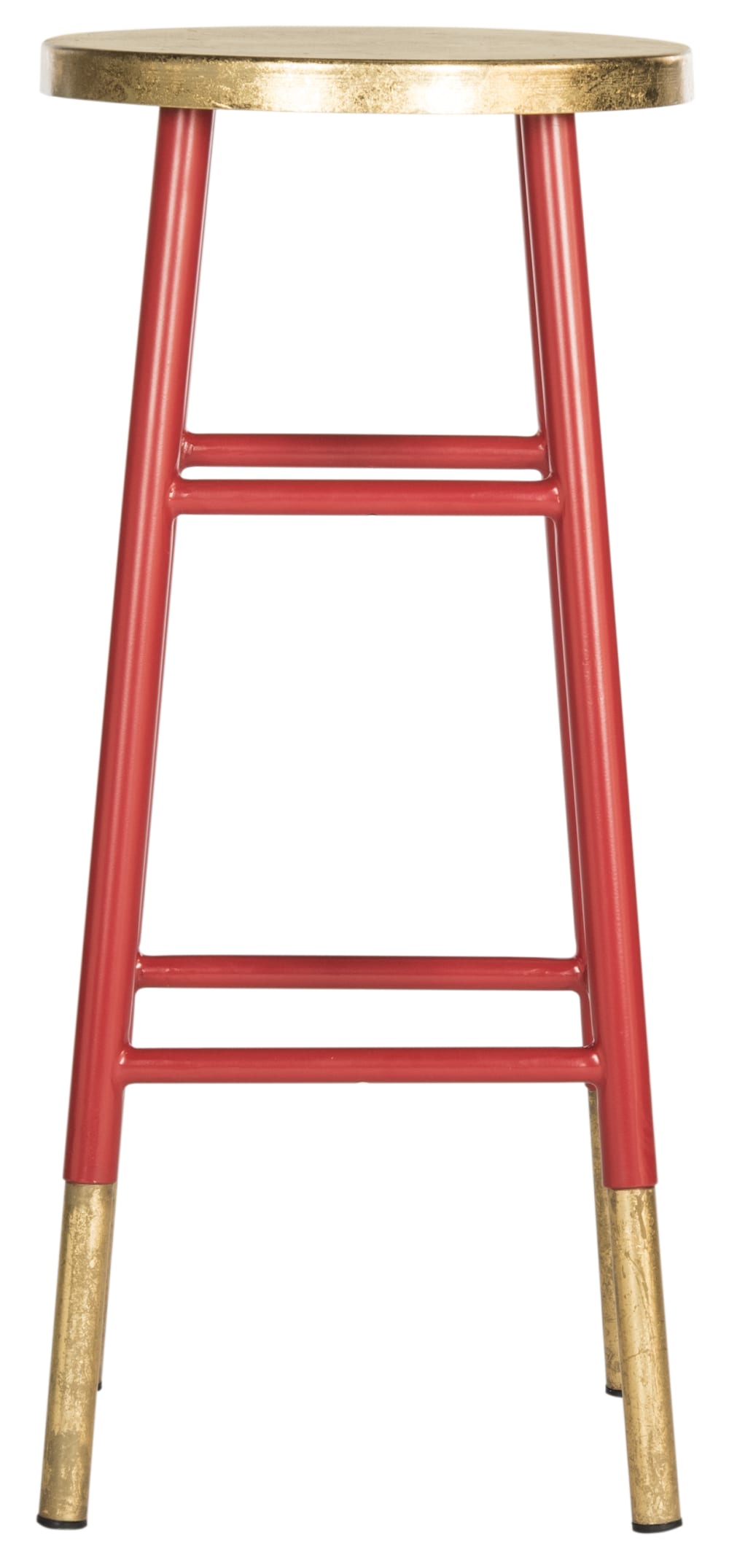 Tabouret de bar en fer or