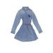 OshKosh B'gosh Special Occasion Dress - Shirtdress: Blue Skirts & Dresses - Kids Girl's Size 10