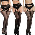 3 Pairs Women's Pantyhose Wedding Party Holiday Solid Color Polyester Sexy Elastic Pantyhose