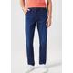 5-Pocket-Jeans WRANGLER "TEXAS SLIM" Gr. 42, Länge 32, blau (night shade) Herren Jeans 5-Pocket-Jeans