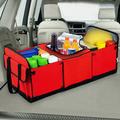 Car Trunk Storage Box Foldable Anti-slip Car Storage Box Toy Food Storage Bag Car Organize Car Accessories