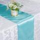 Solid Color Satin Satin Table Flag High-density Lock Edge Wedding Decoration Satin Coffee Table Mat