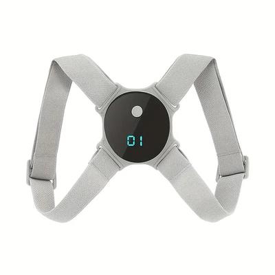 USB Rechargeable Intelligent Posture Corrector Improve Health Align Posture with Adjustable Back Shoulder Support