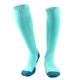 2 Pairs Men's Compression Socks Plain Knee High Socks Black White Hiking Socks Sports Outdoor Ski Hiking Daily Four Season Stylish Classic