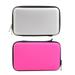 AMNHDO Portable EVA Hard Case Bag Pouch for Nintendo 3DS XL LL Protector (Pink)