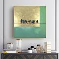 Modern Animal Wall Art Nordic StyleBird Branch Art Canvas Oil Painting Modern Living Room Hallway Home Decoration No Frame