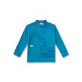 Sanetta UV Shirt Blau | Praktisches und schützendes Badeshirt aus recyceltem Polyester für Jungen. Bademode für Kinder 140