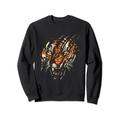 Tiger Eye Claw Safari Zoo Wildtier Zoowärter Sweatshirt