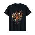 Tiger Eye Claw Safari Zoo Wildtier Zoowärter T-Shirt