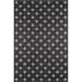 Novogratz Villa Machine Made 100 Percent Polypropylene Rectangle Rug - Charcoal - 7 ft. 10 in. x 10 ft. 10 in.