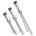 Stainless Steel Grill Tongs Baking Food Reusable Clips Baked Buffet Japanese-style 3 Pcs