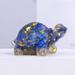 Home Decor Clearance! Crystal Turtle Figurines Natural Healing Amethyst Tortoise Statue Paperweight Hand Carved Pocket Sculpture Home