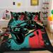 3Piece Bedding Sets Gaming Comforter Cover Set for Boys Twin Soft Lightweight Duvet Cover Set Quilt Cover 1Quilt Cover+2Pillowcase