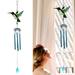 Lloopyting Wind Chimes For Outside 2021 Wind Chimes Aluminum Hanging Ornament Home Outdoor Garden Yard Deco 22*20*3cm