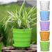 npkgvia Plant Pots Gardening Supplies Thread Flowerpots Color Flowerpots Plastic Grain Porcelain Imitation Pots Large Flowerpots Fleshy Flowerpots Balconies I Planters for Indoor Plants Flower Pots