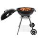 Original Kettle Charcoal Grill Outdoor Portable BBQ Grill Stainless Steel 18 Black Kettle Grill