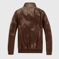 BELLZELY Winter Jackets for Men Clearance Men s Winter Leather Jacket Biker Motorcycle Zipper Long Sleeve Coat Top Blouses