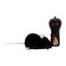 Gray Remote Control Rat Toy Cat Funny Mini RC Wireless Electronic Remote Control Rat Mouse Toy Cat Playing Chew Toy for Cats Dogs Pets Kids Novelty Gift