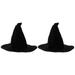 2 Pcs Tiara Decor Dog Hats for Small Dogs Halloween Hat Pet Hat Pet Pointed Hat Pet Dog Polyester